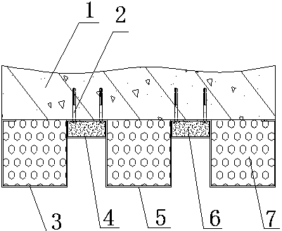 A new type of background wall and its installation method