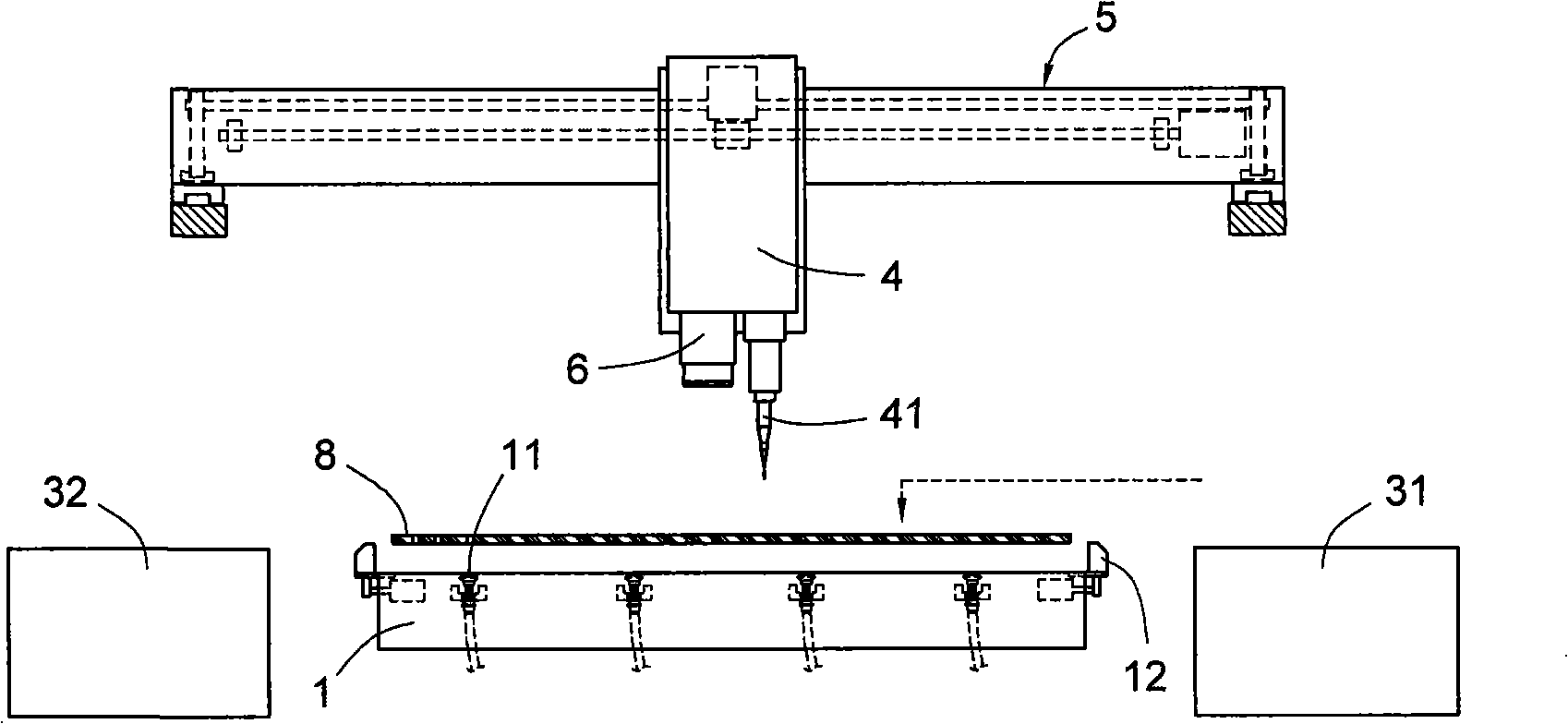 Hole drilling calibration method for printed circuit board