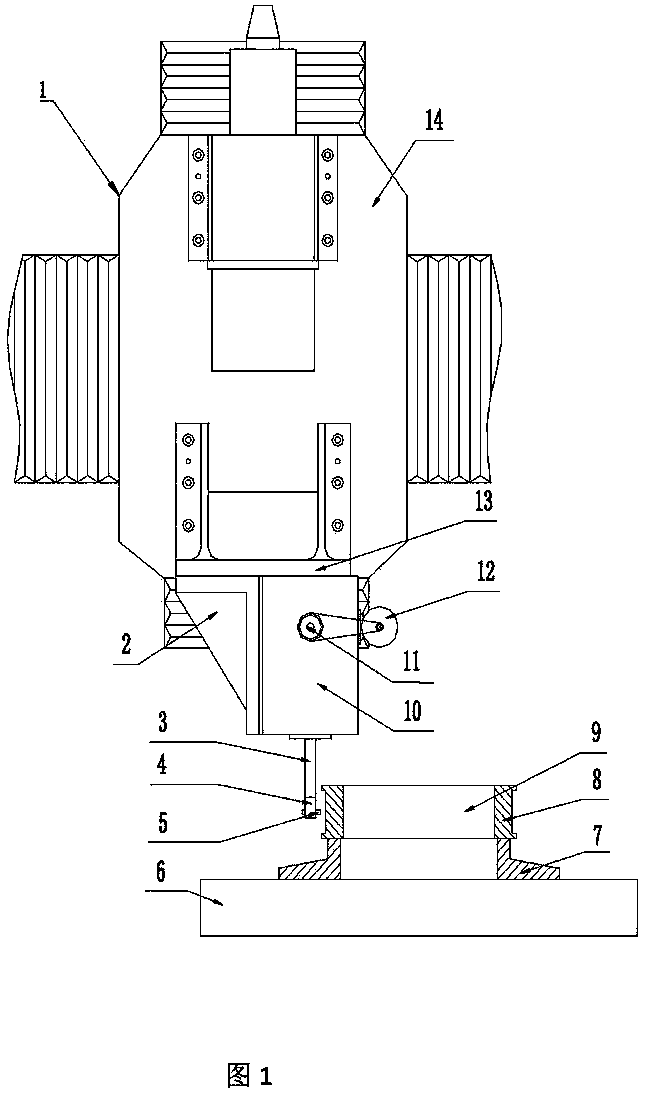 Vertical grinder superfinishing device for raceway of precision roller bearing