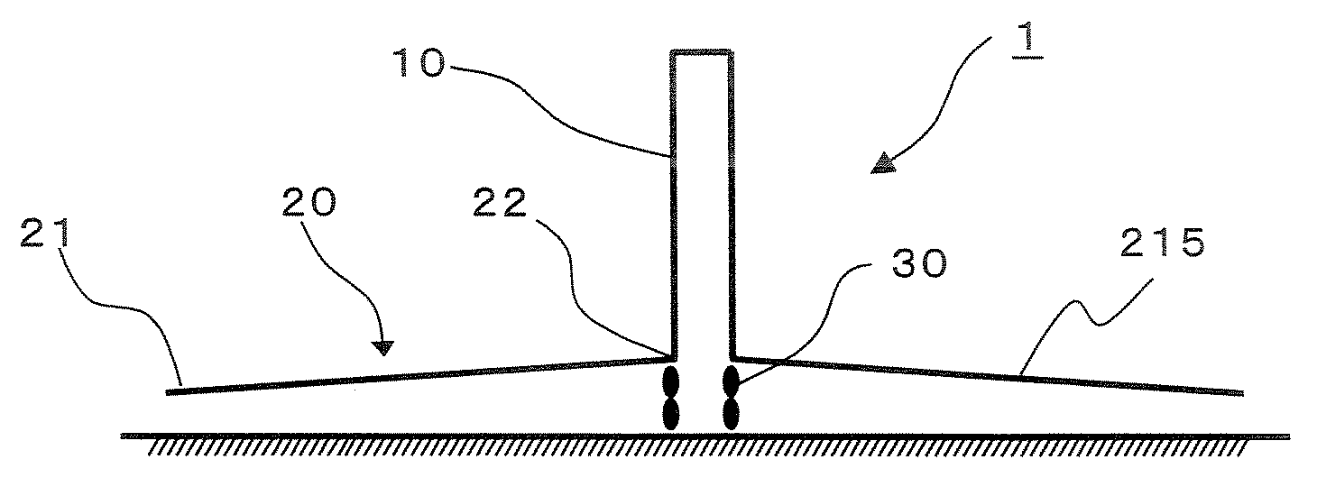 Covering material for solar thermal power generating system and solar thermal power generating system formed by spreading the covering material