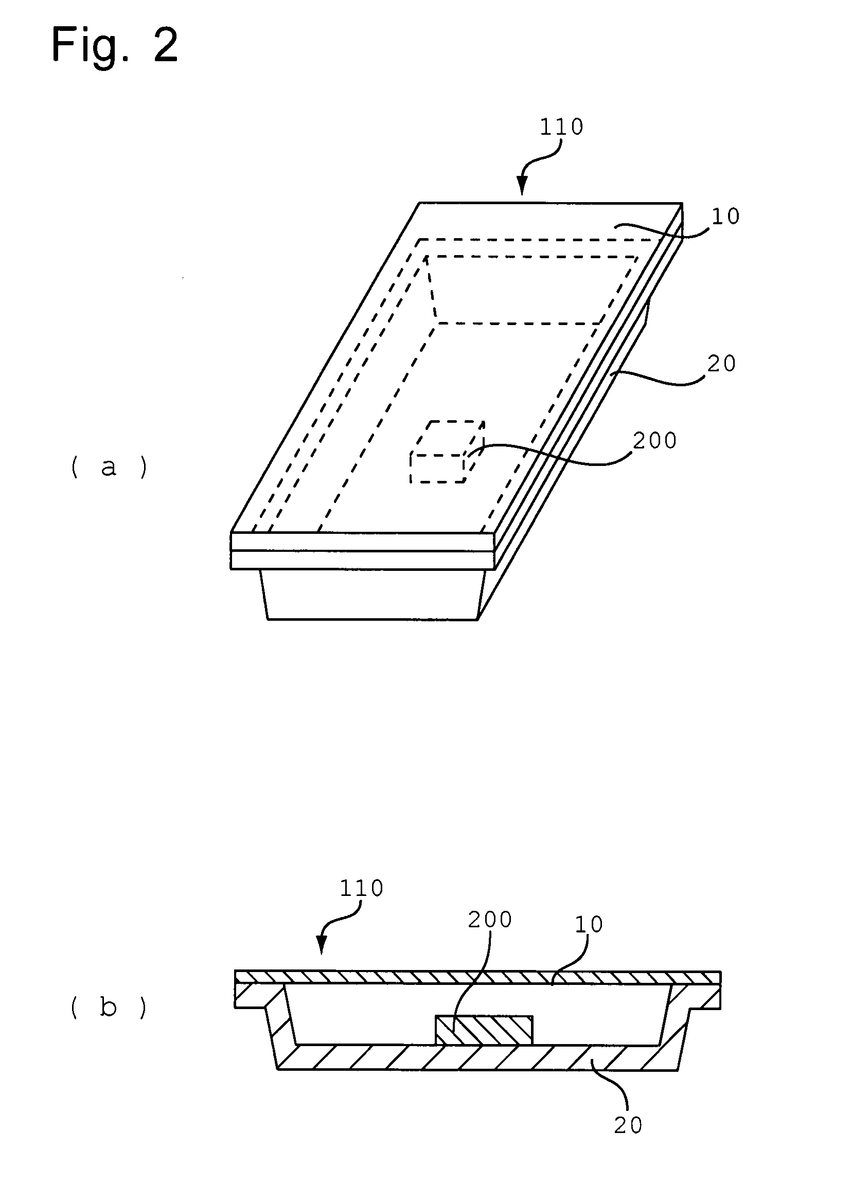 Container for freeze-drying