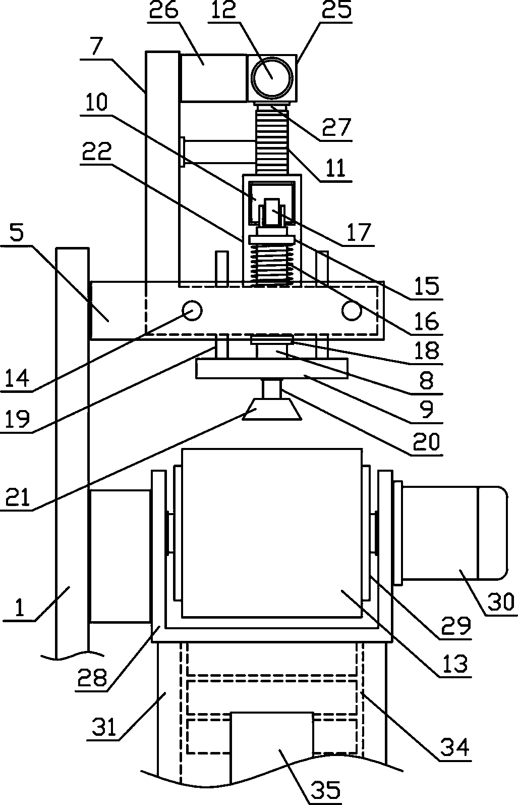 Working method of sheet workpiece conveying mechanism for machining
