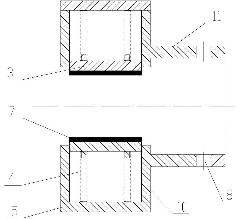 Honing tool for inner cylinder