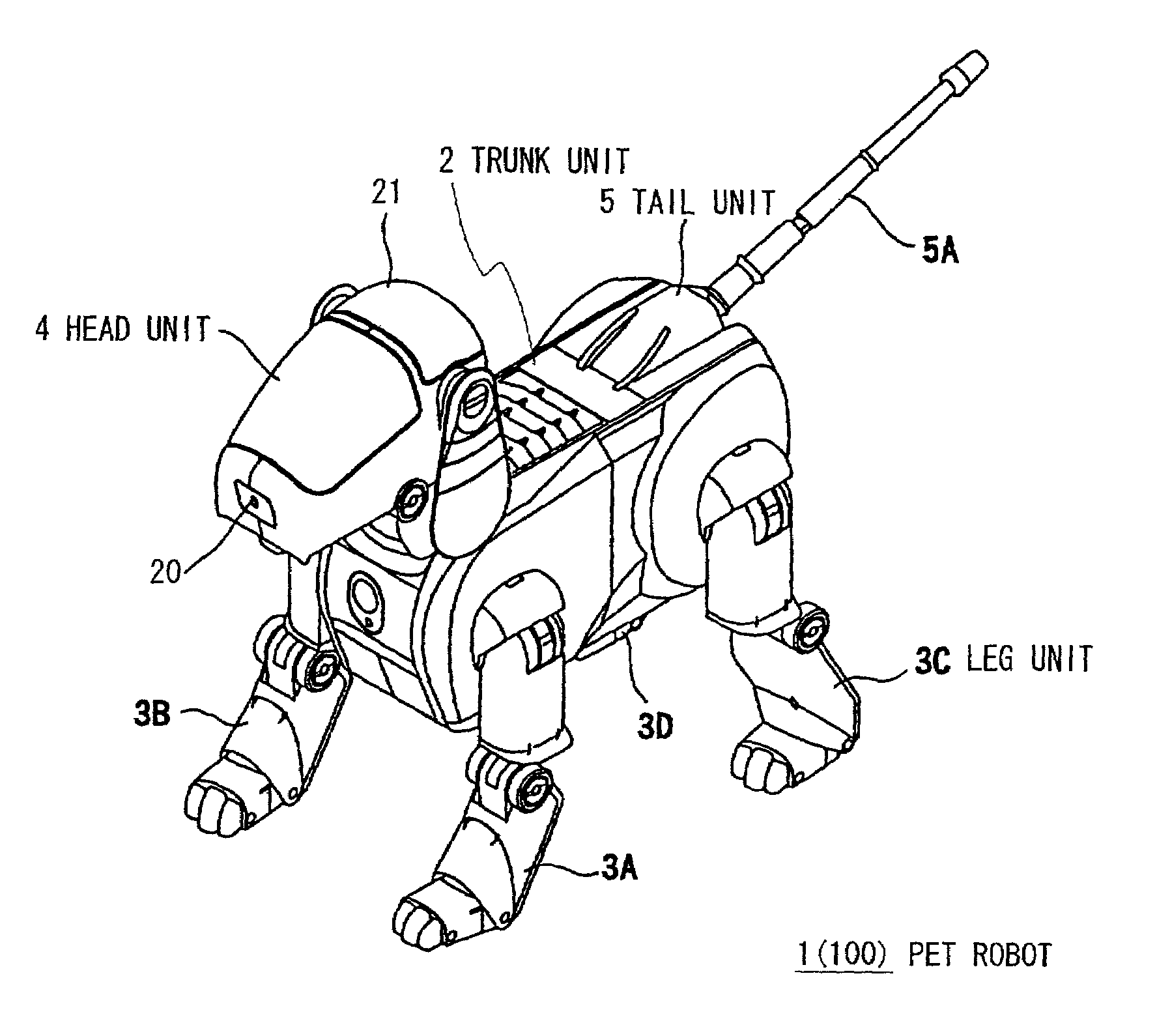 Robot apparatus, control method thereof, and method for judging character of robot apparatus