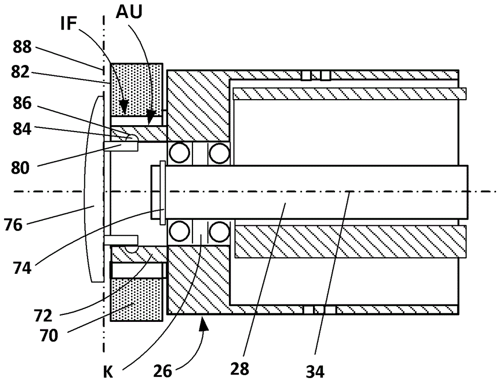 A cleaning device for a compaction apparatus