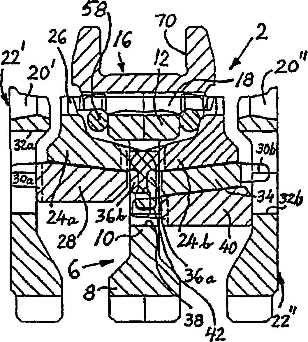 Assembly system for synchronizing devices in a gearbox