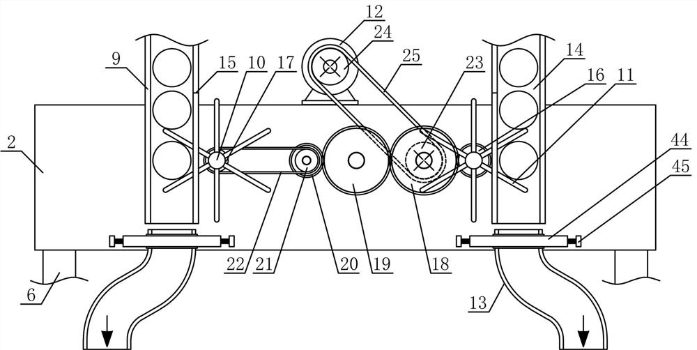 A ball guide placement mechanism