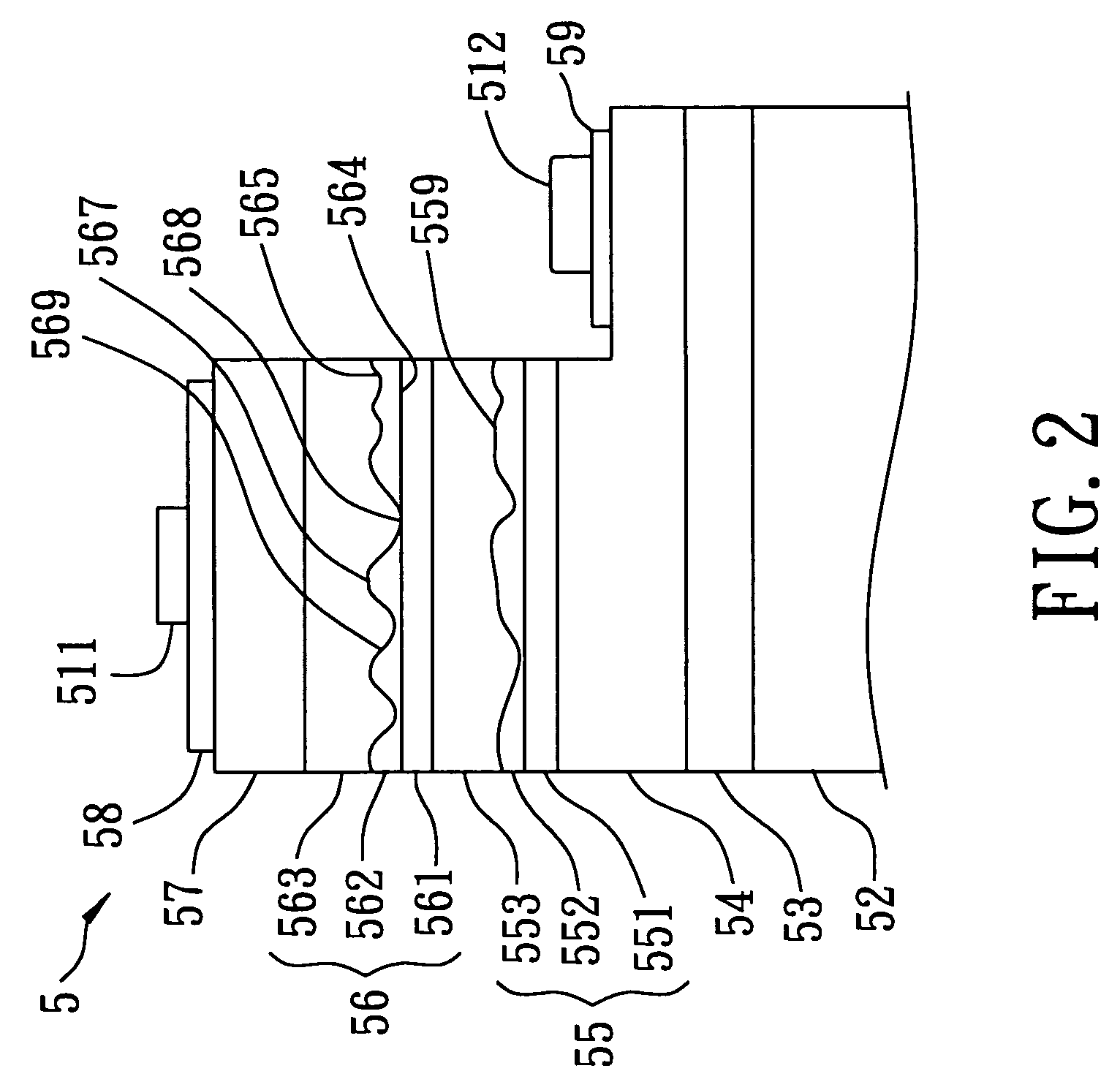 White-light emitting semiconductor device