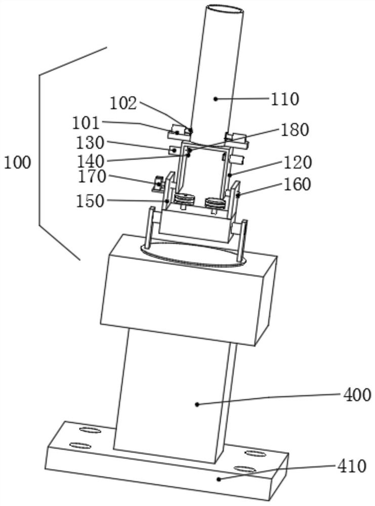 Shuttlecock launching device for badminton high-intensity training and use method of badminton launching device