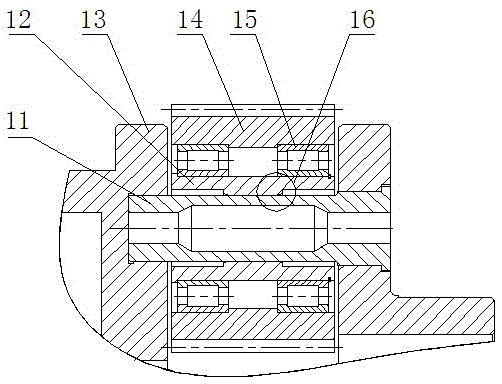 A flexible planetary gear transmission mechanism for a wind power gearbox