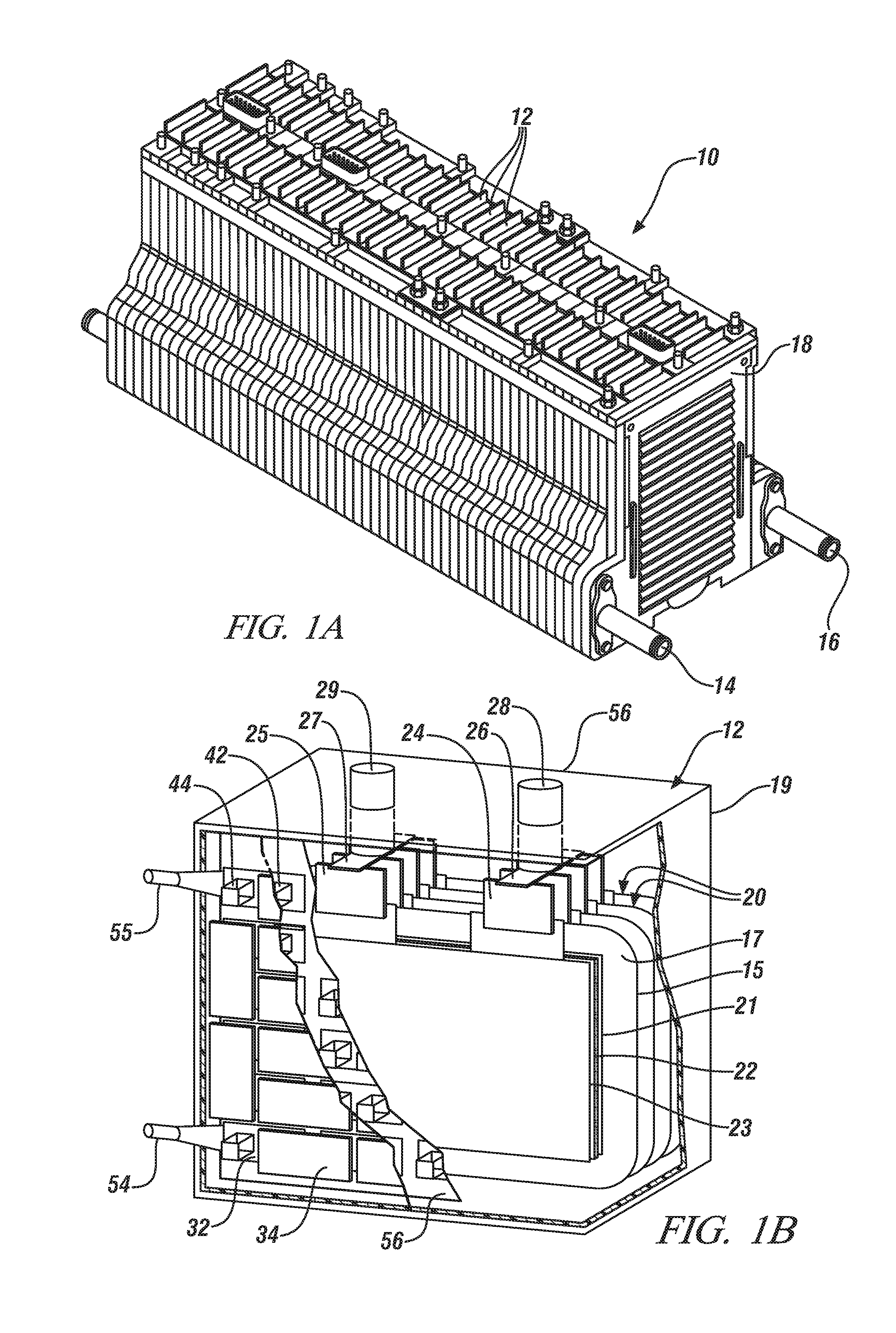 Battery with solid state cooling