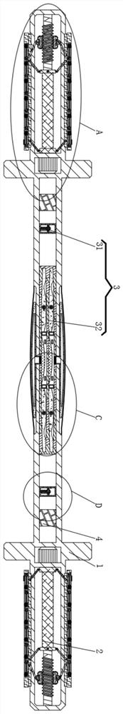 Barbell rod fixing and protecting device facilitating disassembly of barbell discs