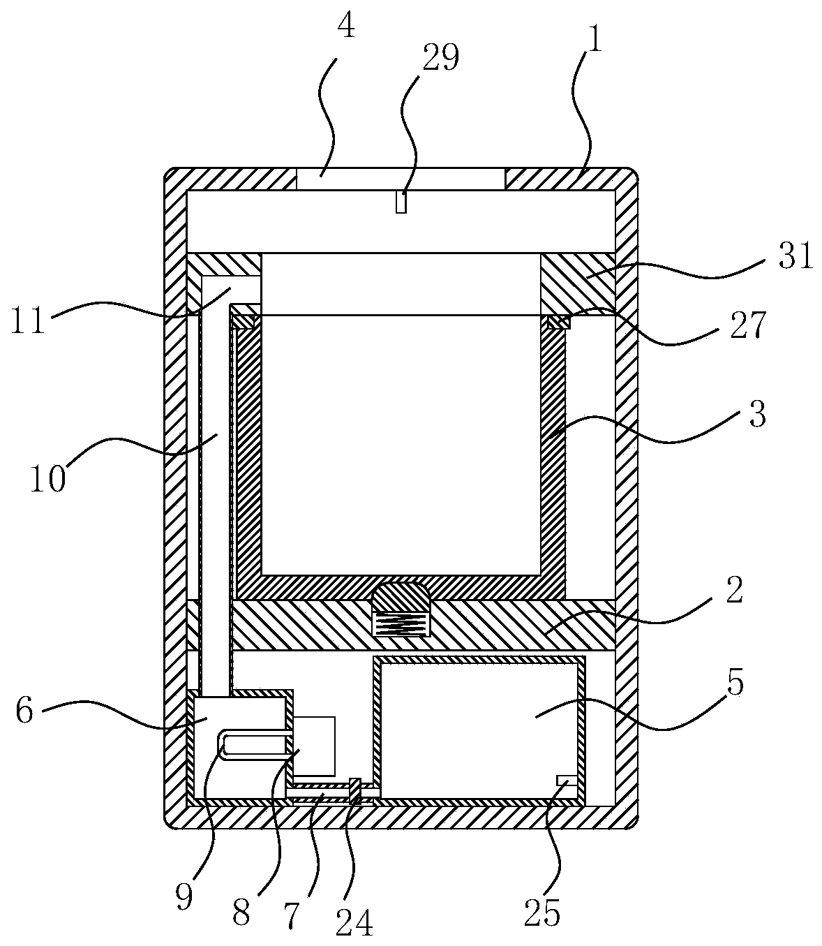 Mouth and nose secretion collecting device