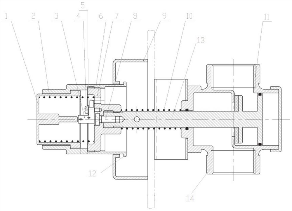 Double-acting flushing button switch, excrement collecting system and method thereof