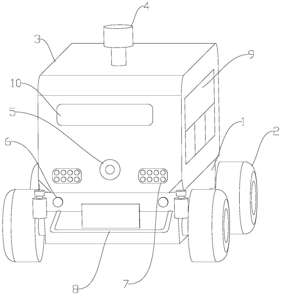 Outdoor movable cargo carrying robot