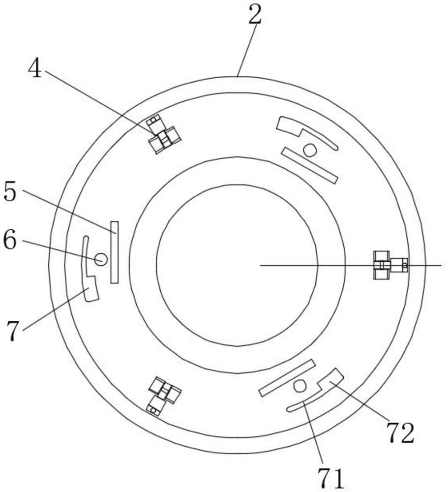 Mounting disc for automobile spring and mounting method thereof