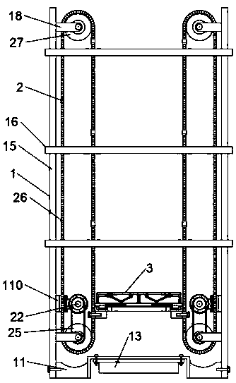 Movable unloading frame for electric power materials