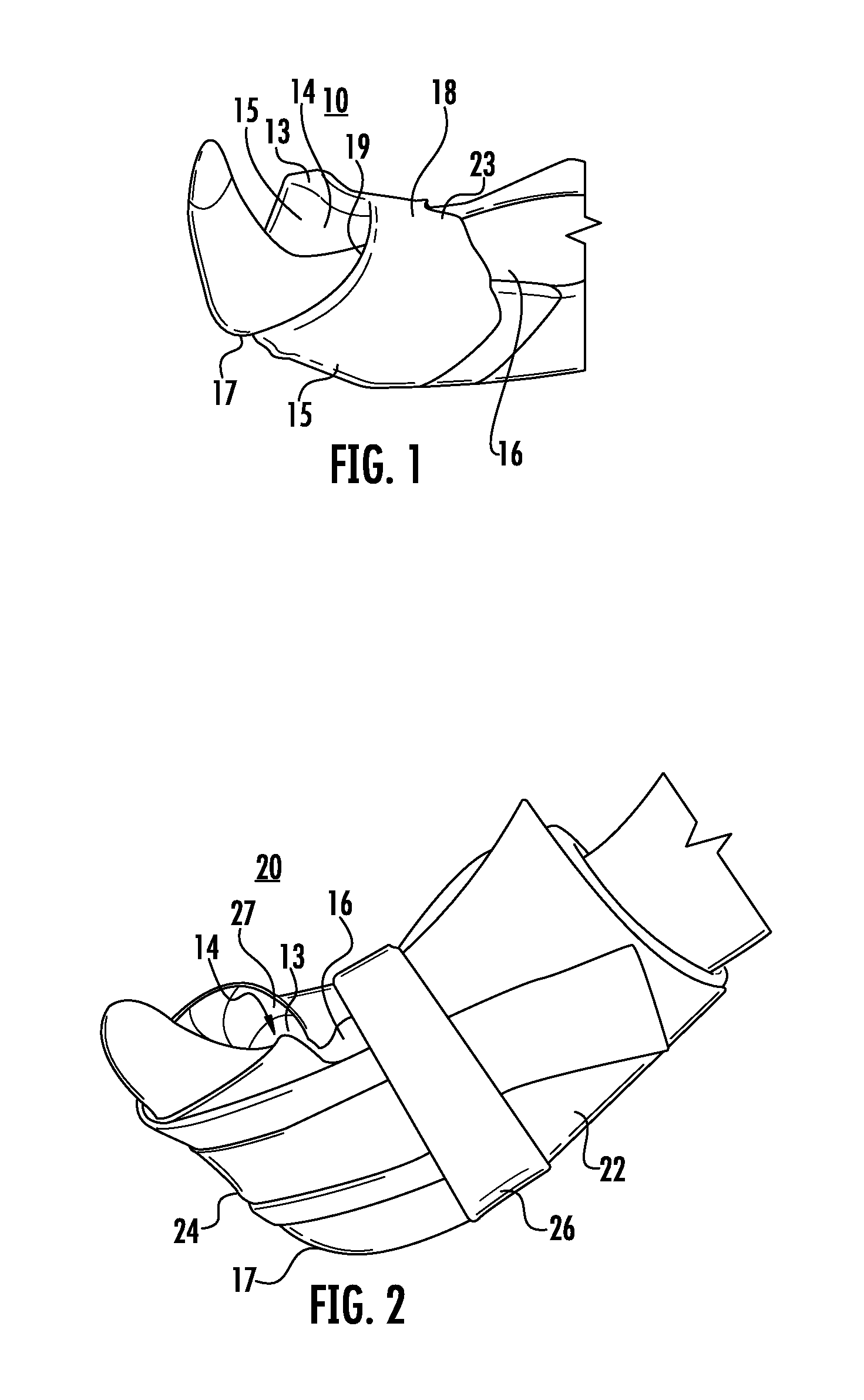 Method and system for fluidized lower leg protection