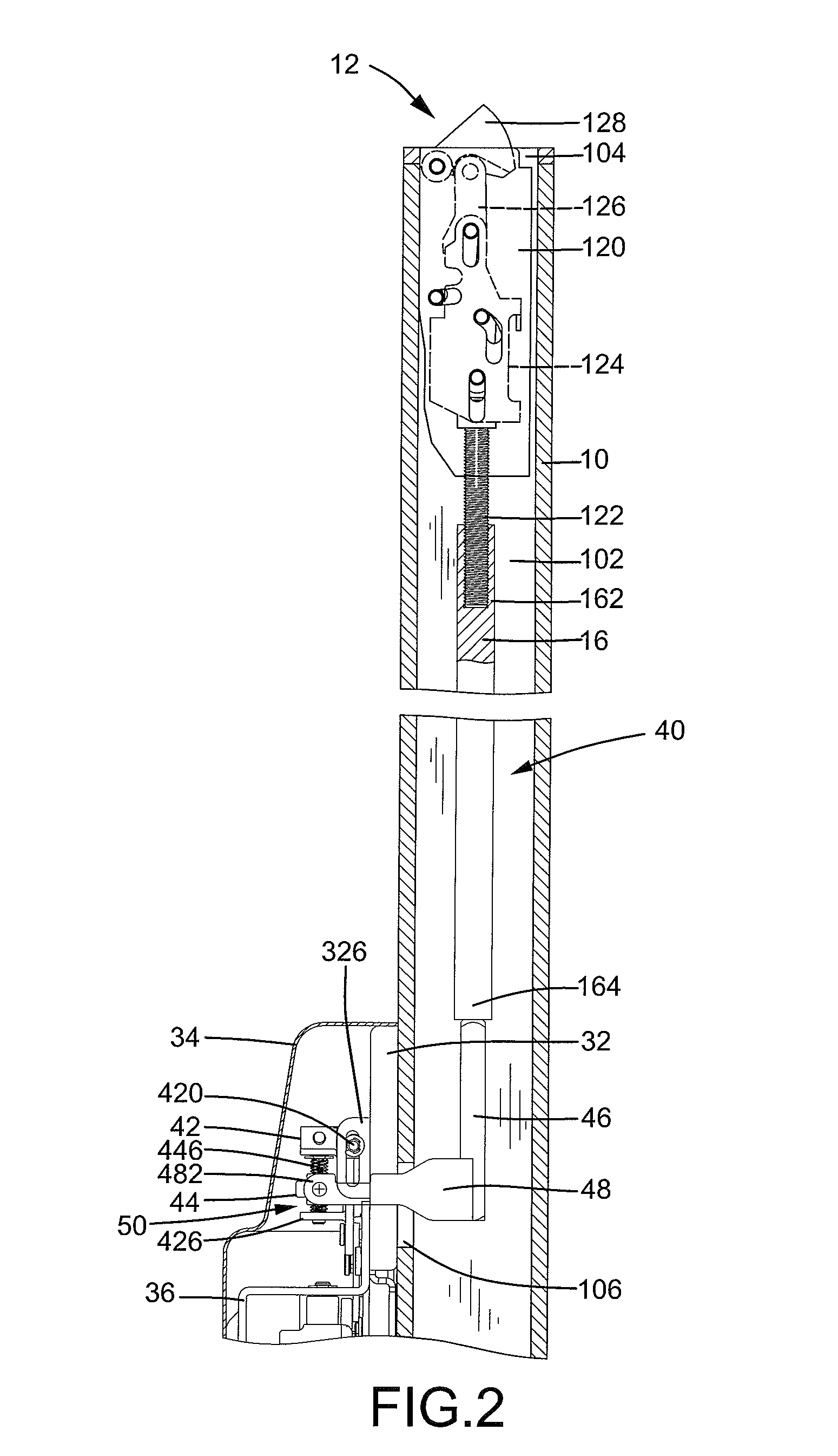Connecting Device for Concealed-Type Top or Bottom Latch for Panic Exit Door Lock