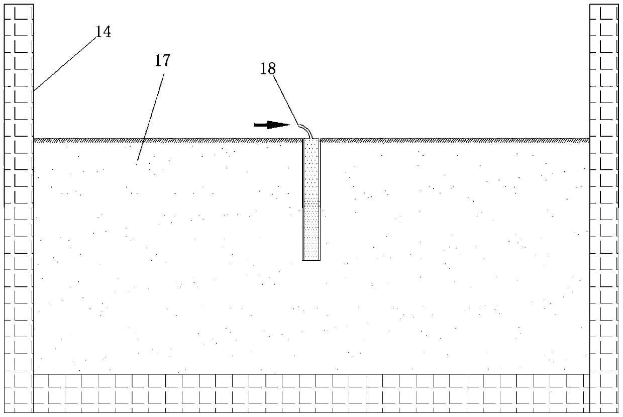 Soil sampling and grouting device for model test in geotechnical engineering and use method