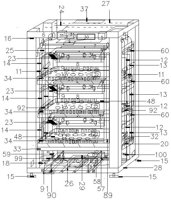 Method for creating universal intelligent low-bush small berry cultivation device