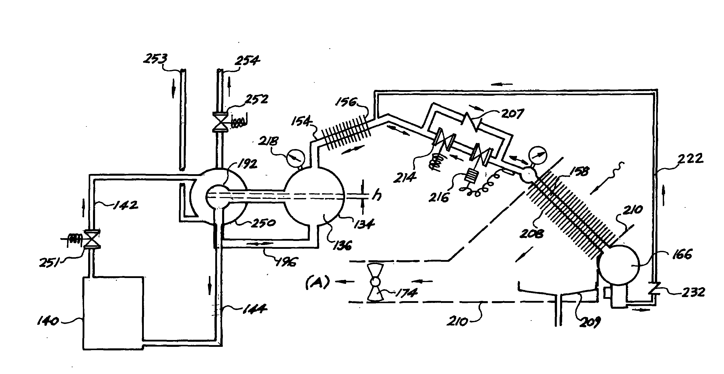 Single Cycle Apparatus for Condensing Water from Ambient Air