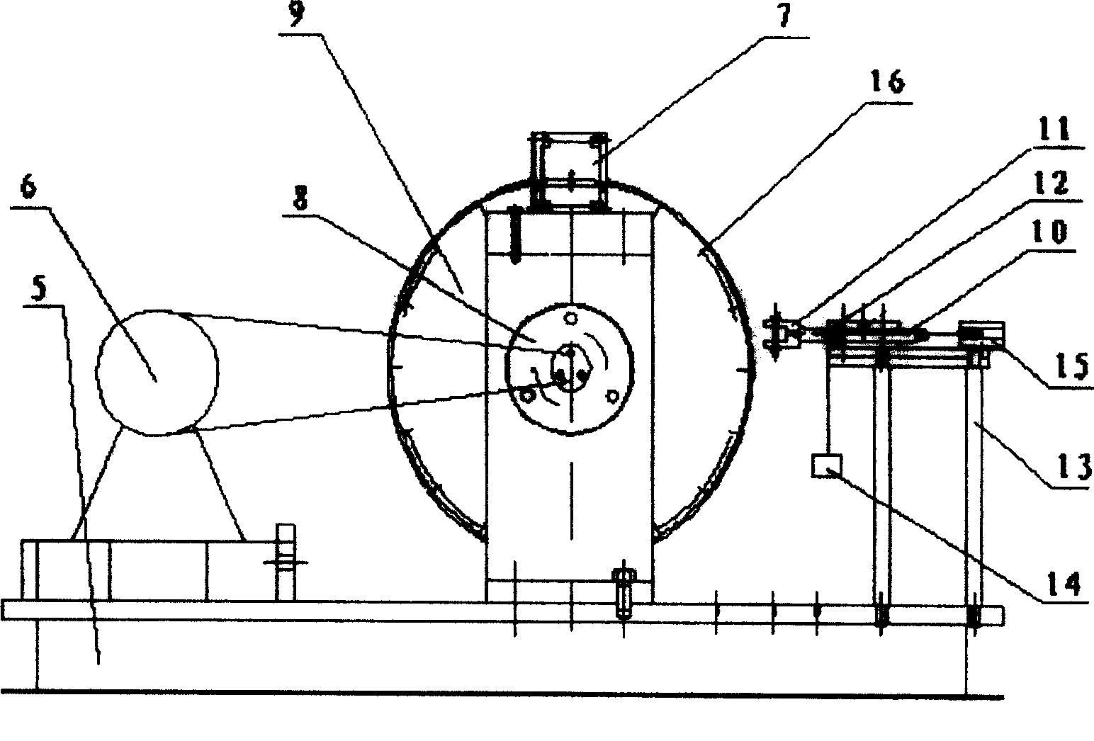 High-speed sliding electrical wear measuring device