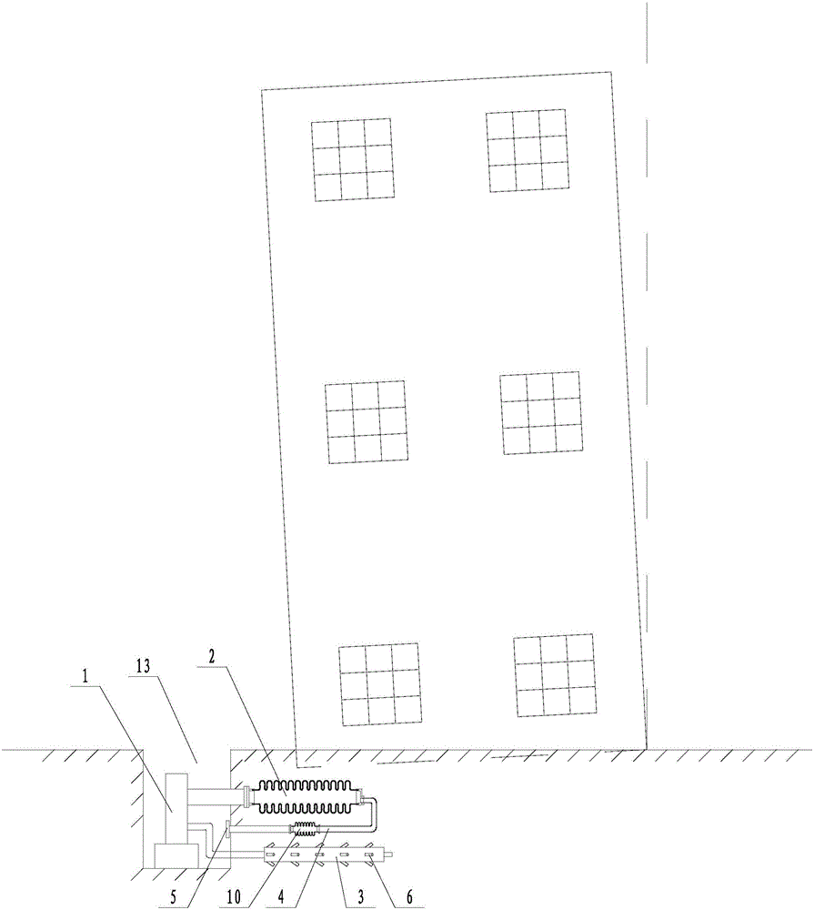 Building rectification device and method