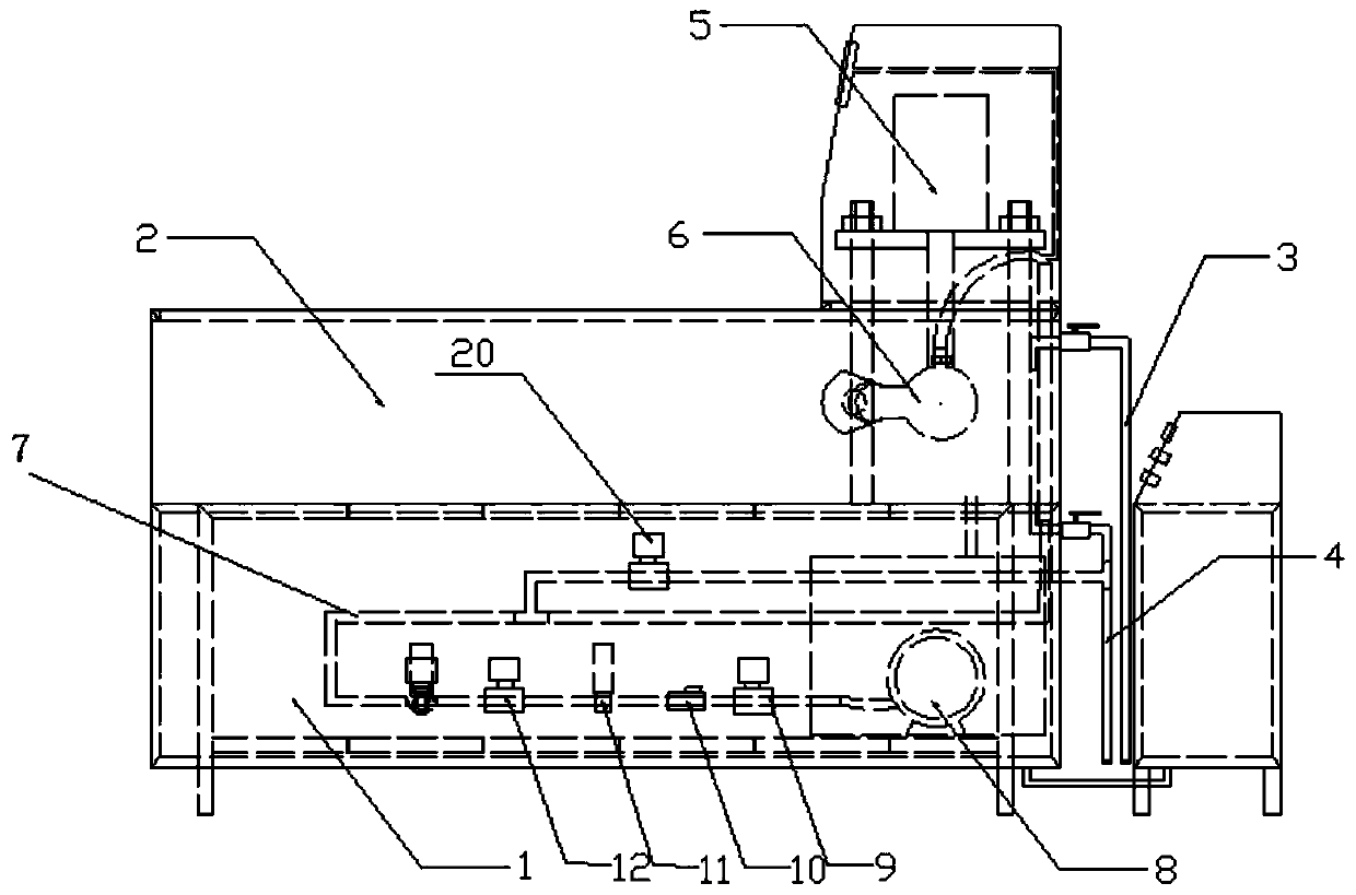 Test device and method of passenger car brake hose