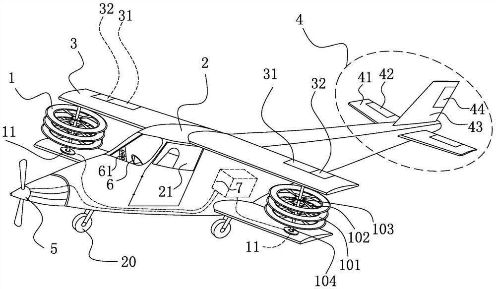 Vertical take-off and landing and fixed-wing aircrafts