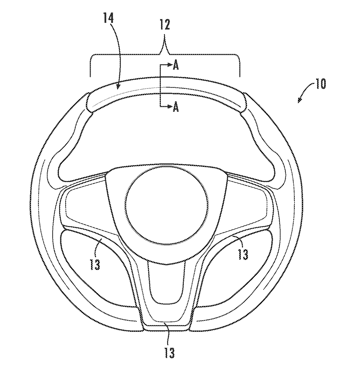 Preimpregnated carbon fiber steering wheel