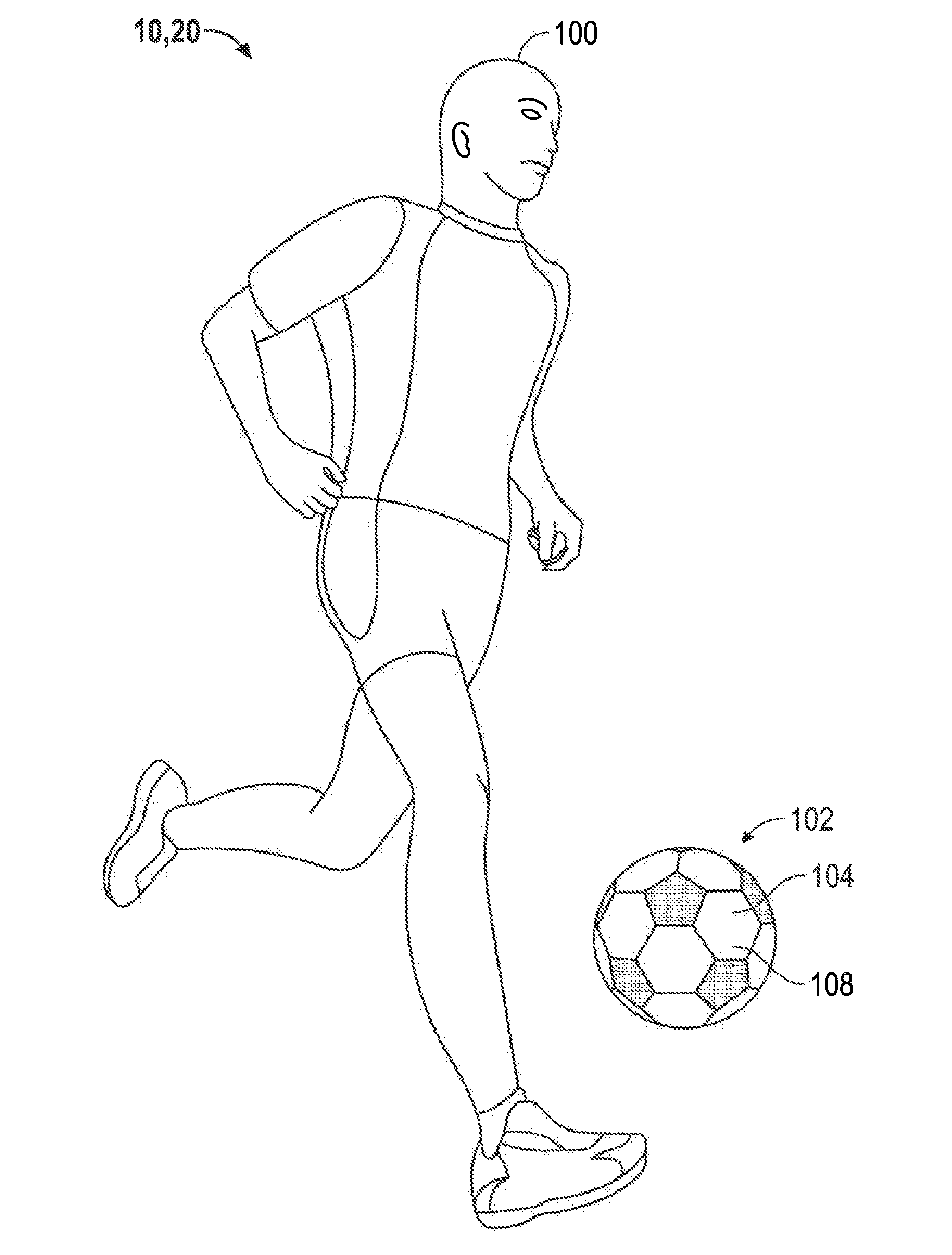 Sport Ball Athletic Activity Monitoring Methods And Systems