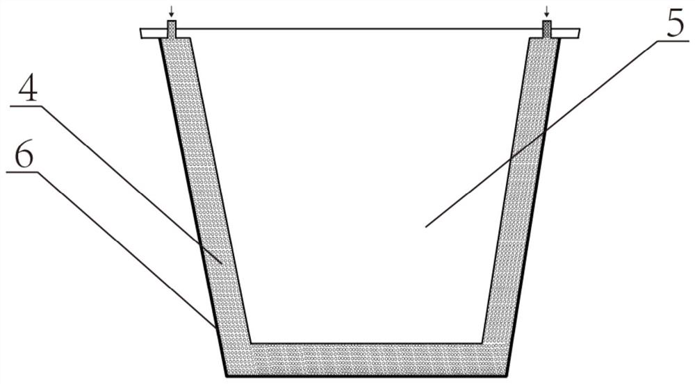 Heat-insulating and heat-preserving flower pot for planting plants and manufacturing method thereof