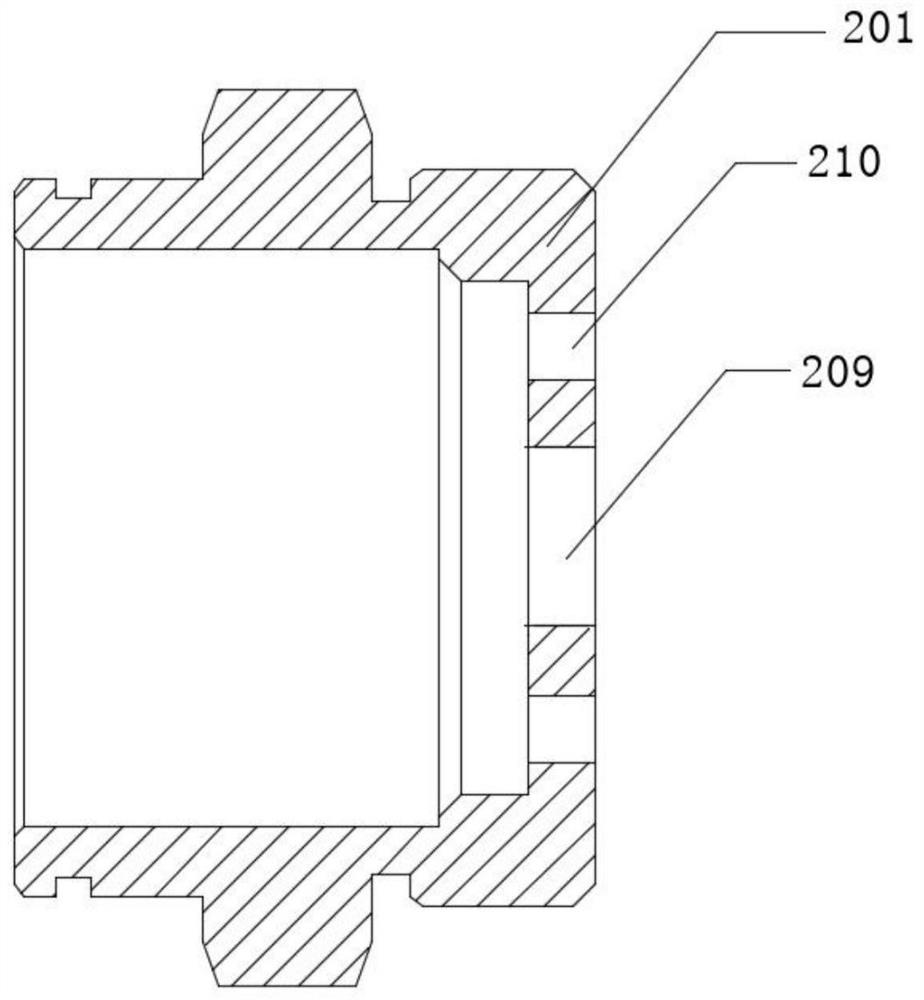 Quick-butt-joint type self-sealing fluid device