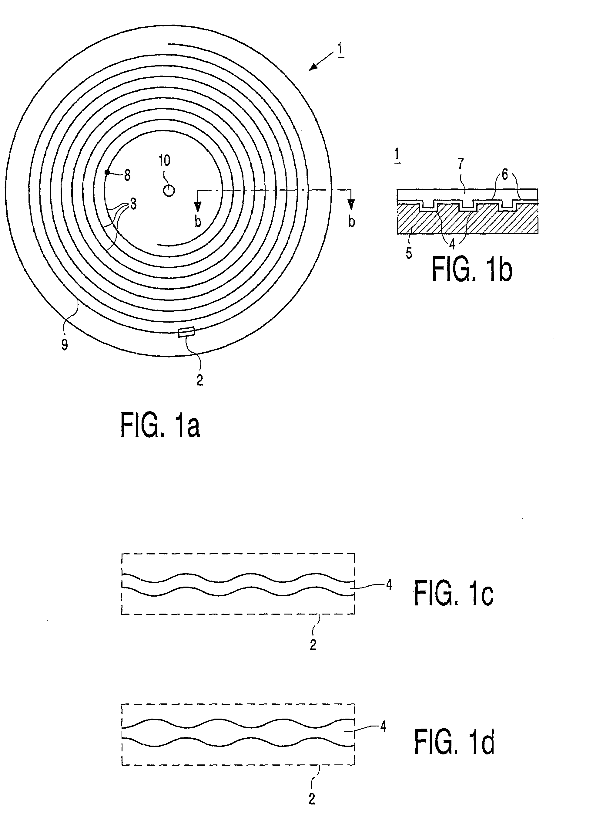 Record carrier with a servo track having wobble with reduced cross-talk and an apparatus for scanning the record carrier