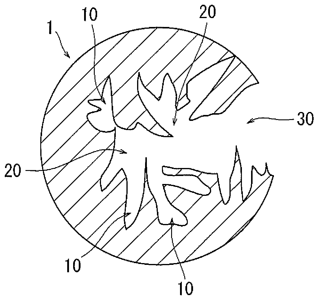 Adsorbent and method for manufacturing the same
