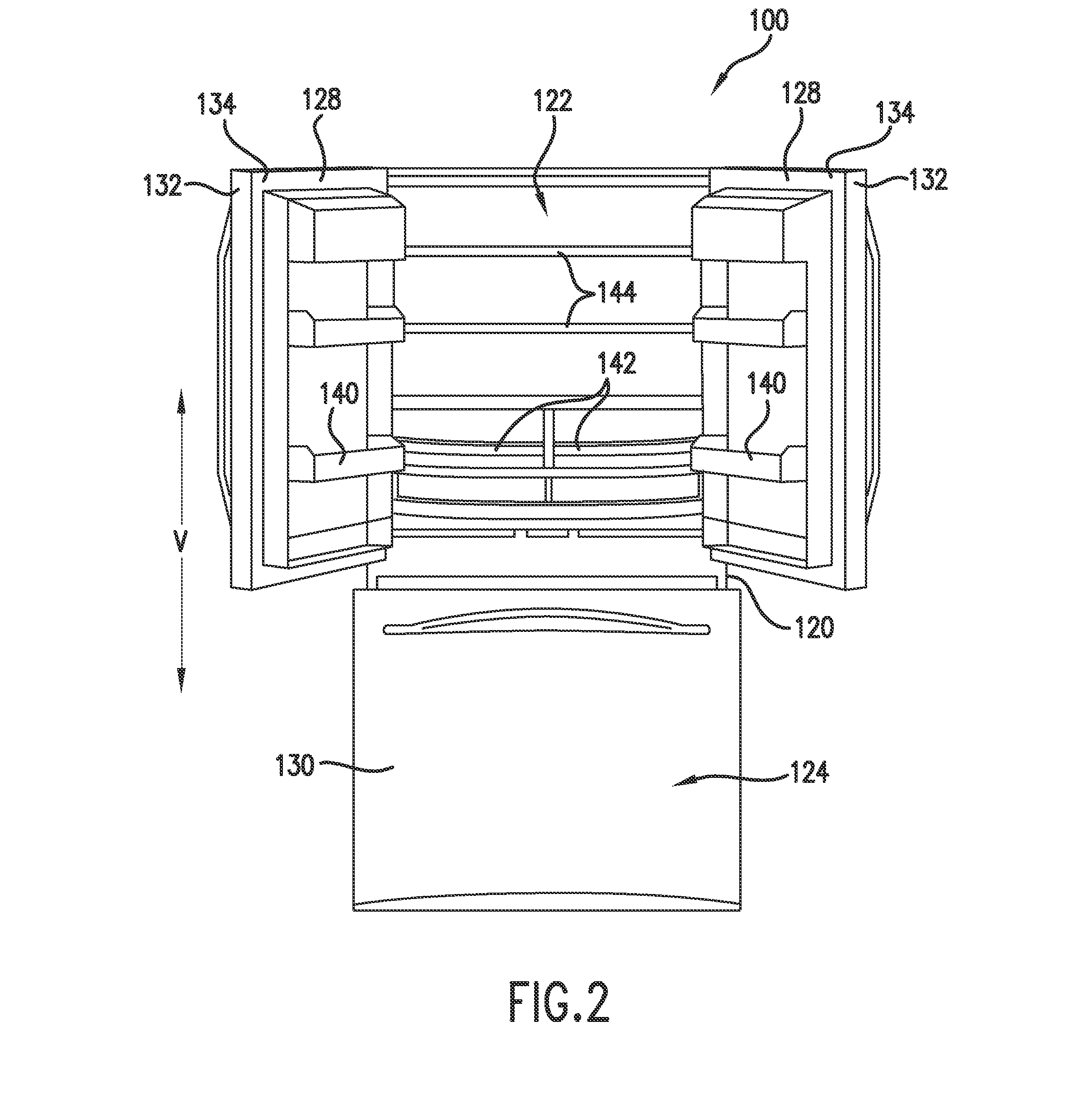 Refrigerator appliance and a door for an appliance