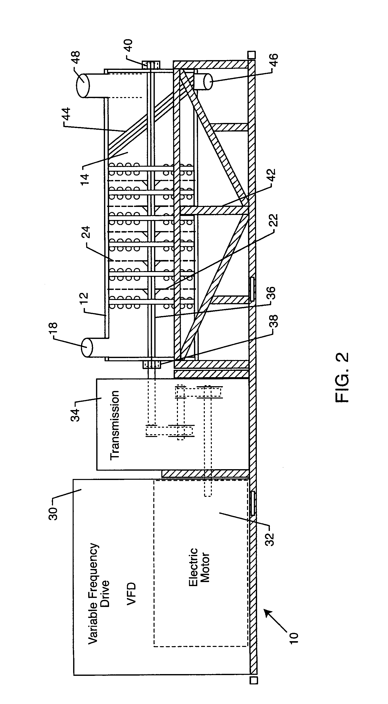 System for decontaminating water and generating water vapor