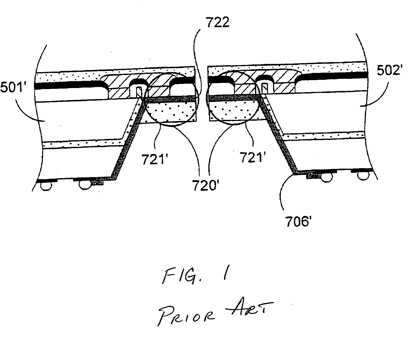Through-wafer contact to bonding pad