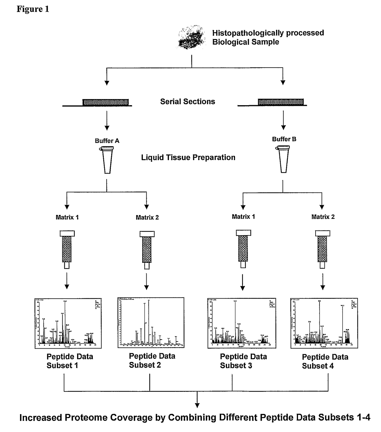 Multiplex method for increased proteomic coverage from histopathologically processed biological samples, tissues cells