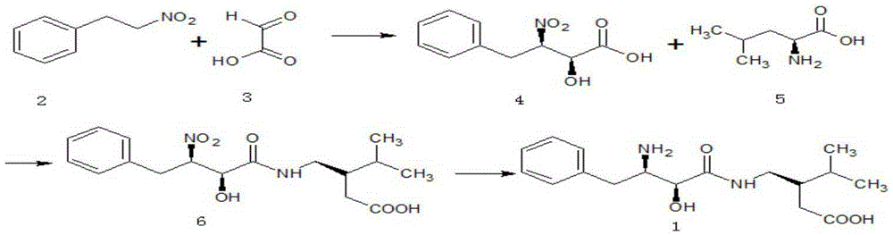 A method for asymmetrically synthesizing ubenimex