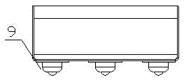 Forming mold unloading vehicle