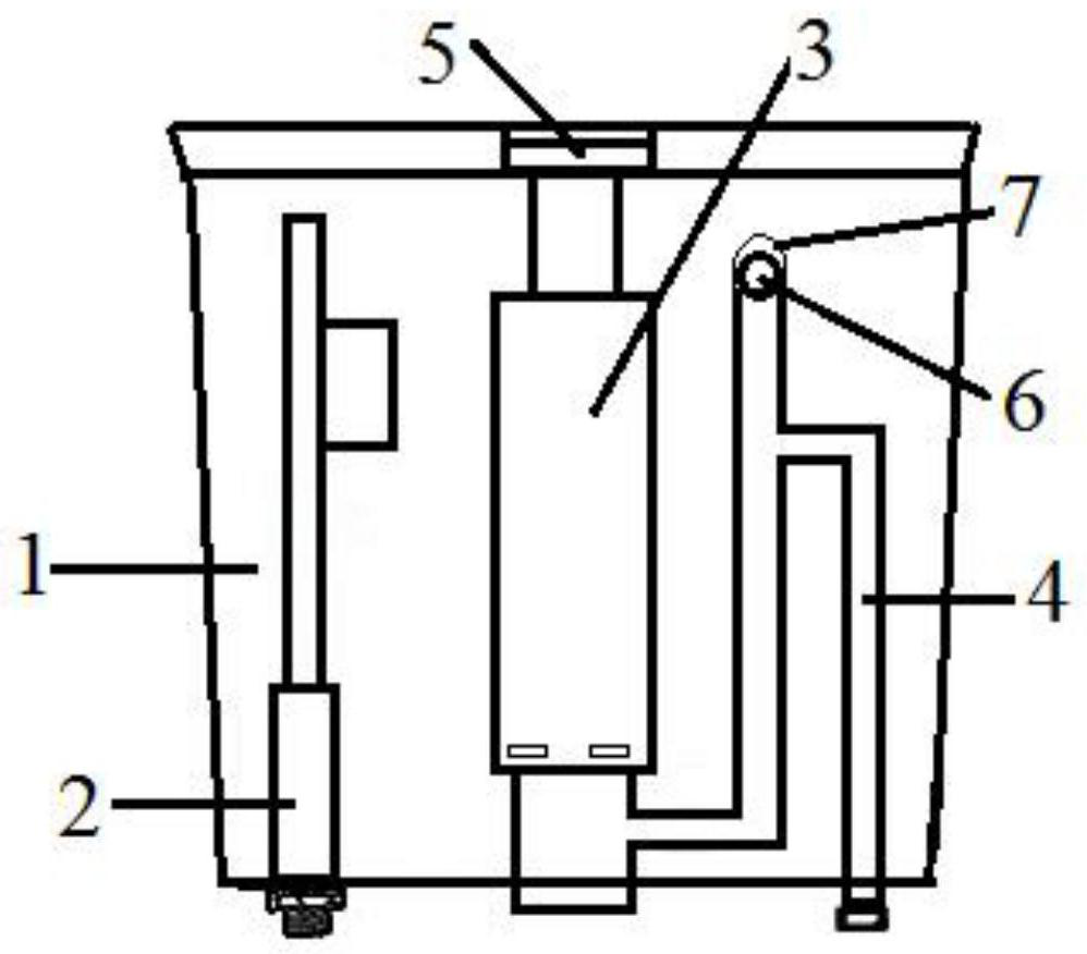 Deodorization combined device for public washroom