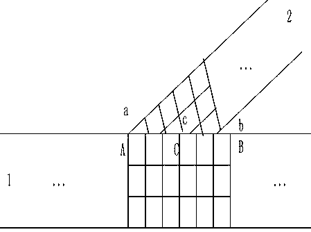 Water damage spreading method for coupling multiple tunnels at any angle in underground mines