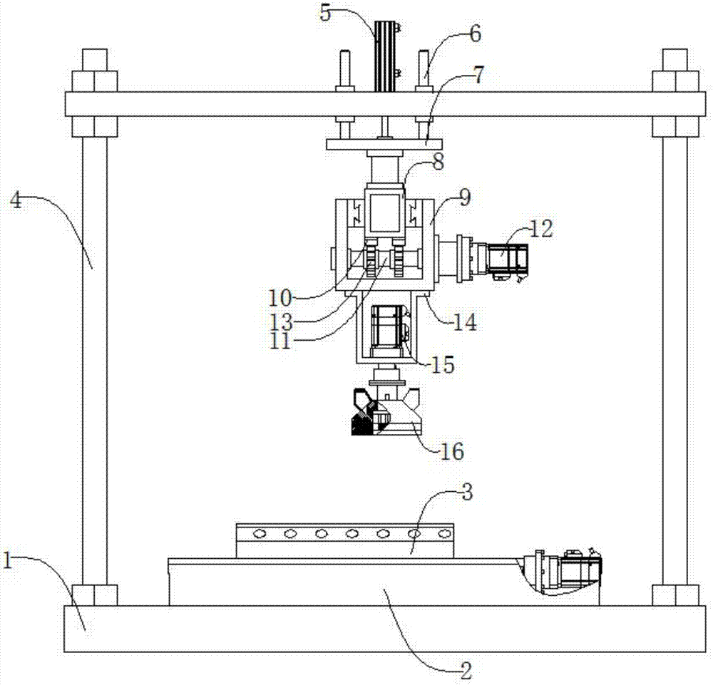 Longitudinal moving type PCB board grinding device