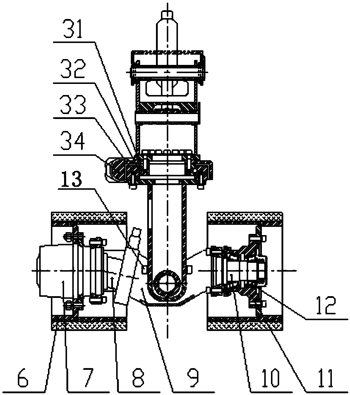 Semi-trailer with self-running function and self-running wheel set