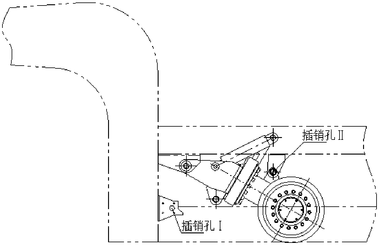 Semi-trailer with self-running function and self-running wheel set