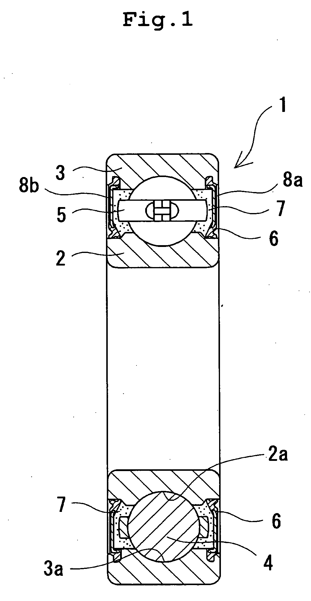 Rolling bearing for use in vehicle
