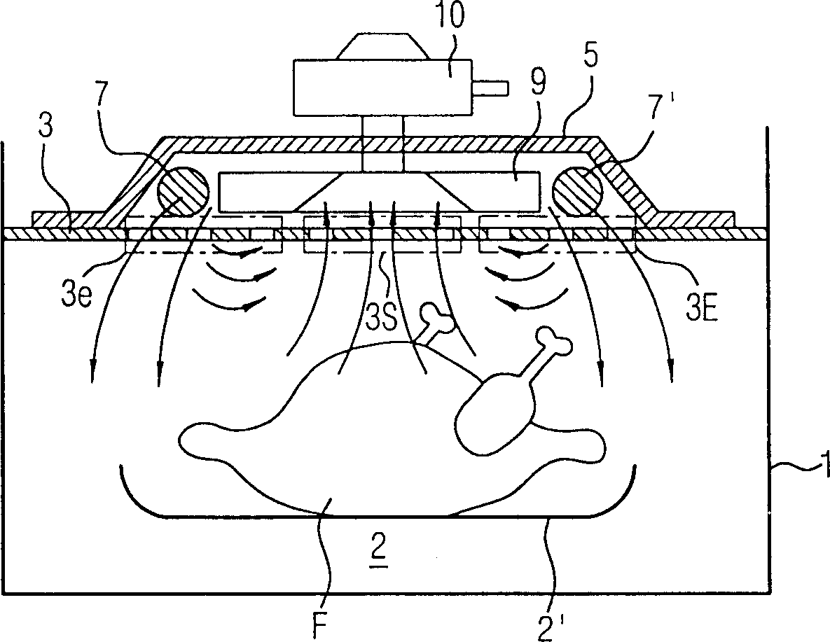 Microwav eoven heater system