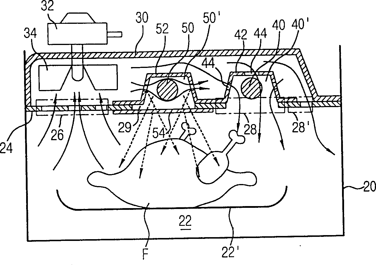 Microwav eoven heater system